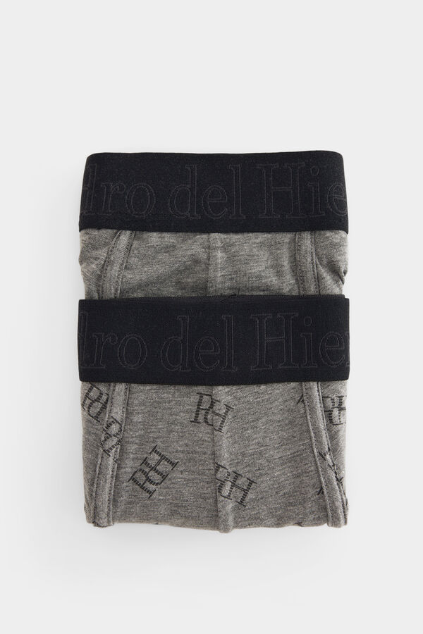 Pedro del Hierro 2-pack jersey-knit boxers Grey