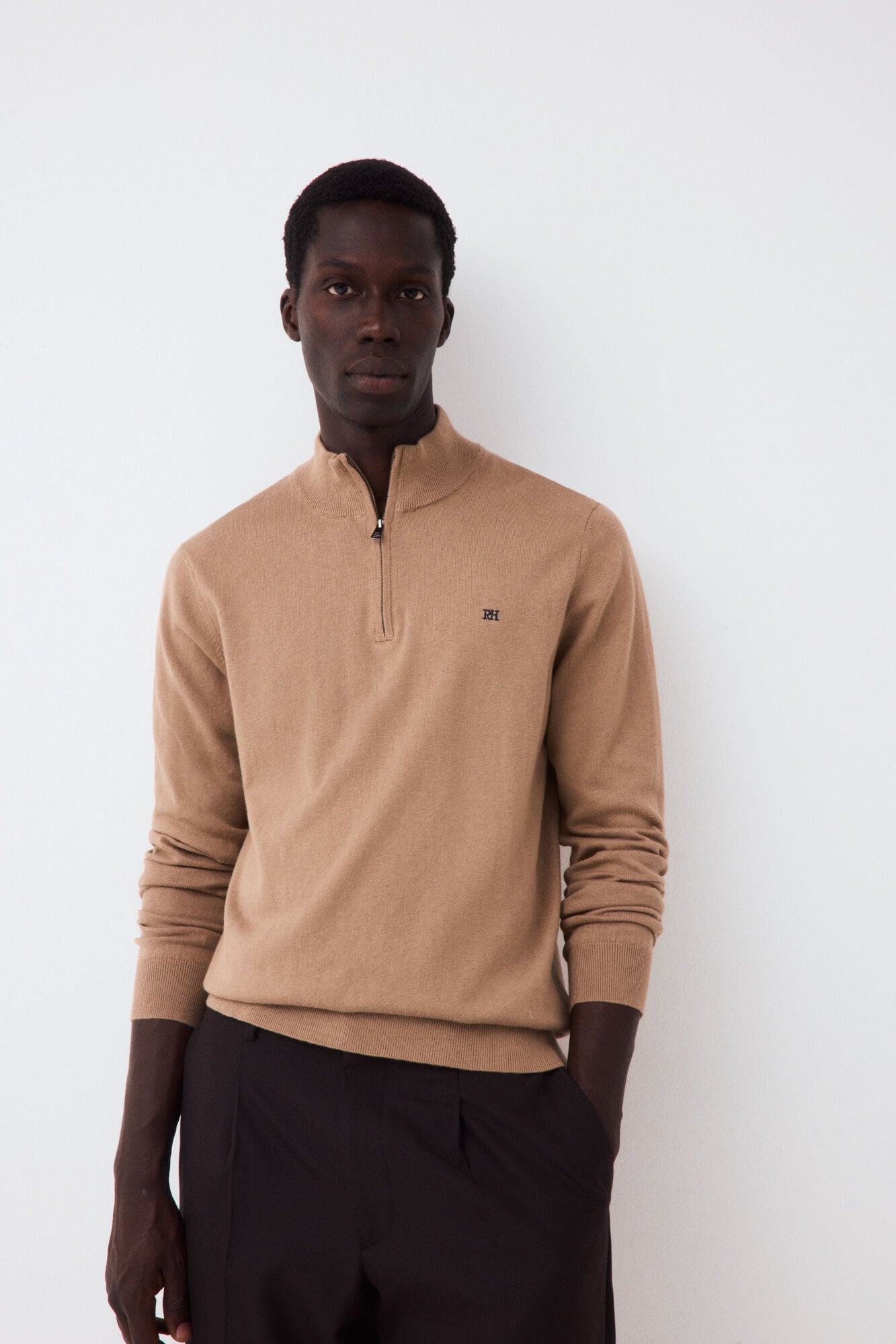 Pedro del Hierro Premium cotton silk cashmere knit jumper