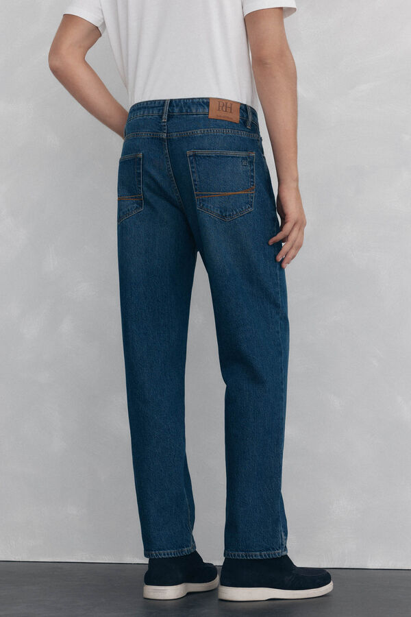 Pedro del Hierro Straight-fit jeans Blue