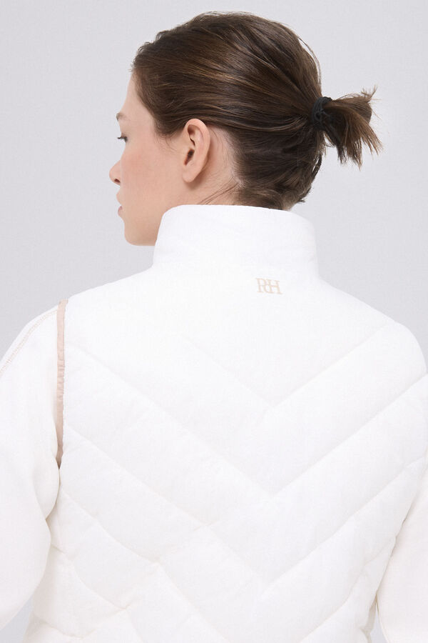 Pedro del Hierro Chaleco acolchado sin mangas golf Crudo