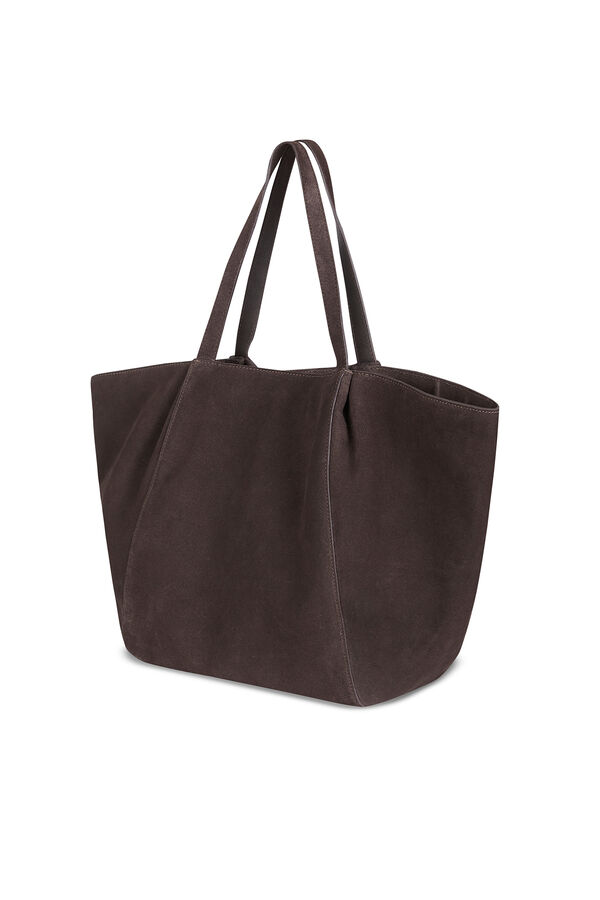 Pedro del Hierro Bolsa de compras de croute Marrom