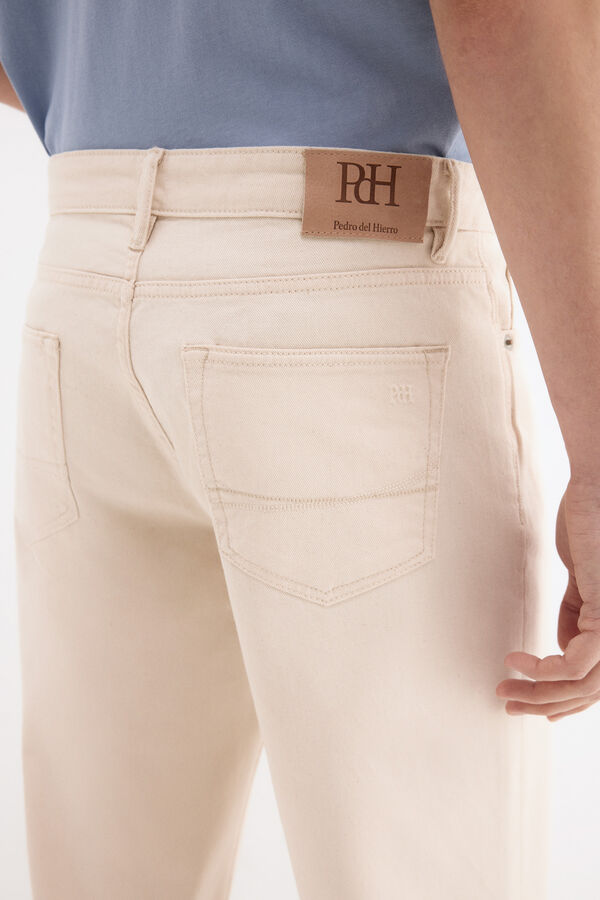 Pedro del Hierro Ecru denim new straight jeans Ecru