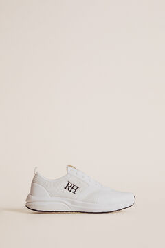 Pedro del Hierro Recycled fabric sneaker White