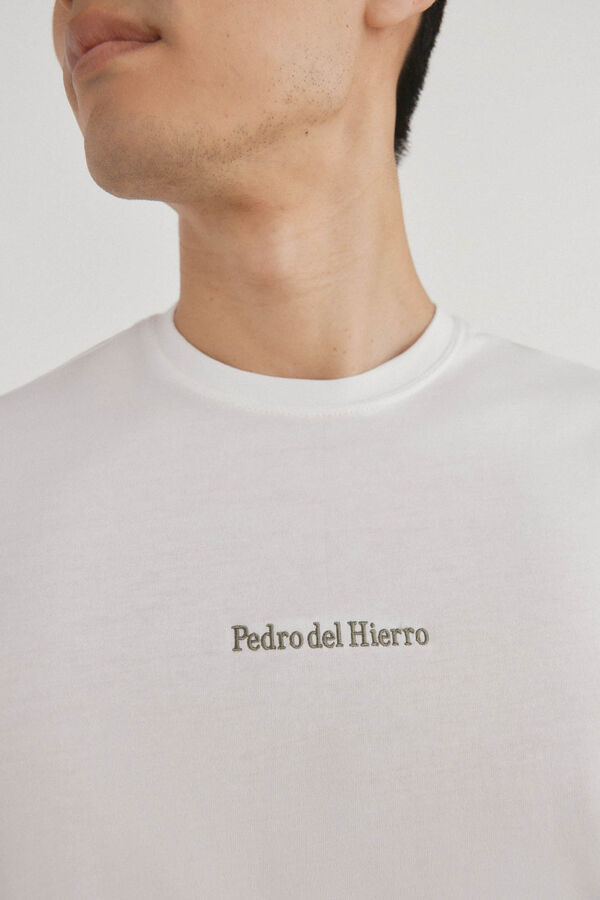 Pedro del Hierro Positional logo t-shirt White