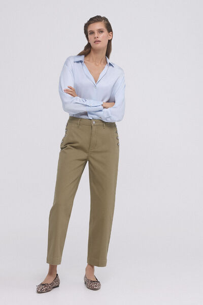 Pedro del Hierro Jeans relaxed slim Verde