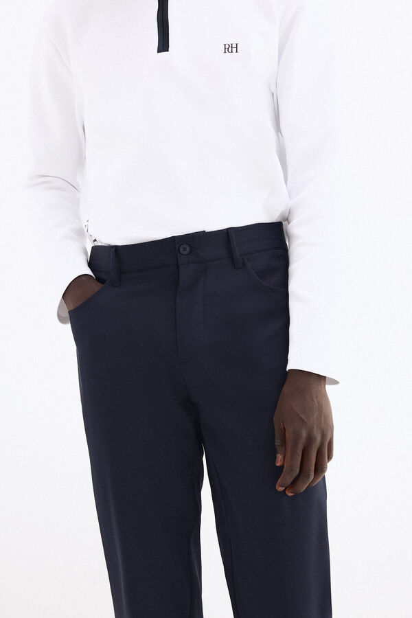 Pedro del Hierro 5-pocket golf long trousers Blue