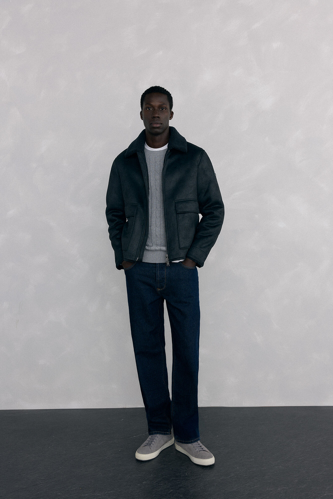 Pedro del Hierro Jersey algod&oacute;n y cashmere