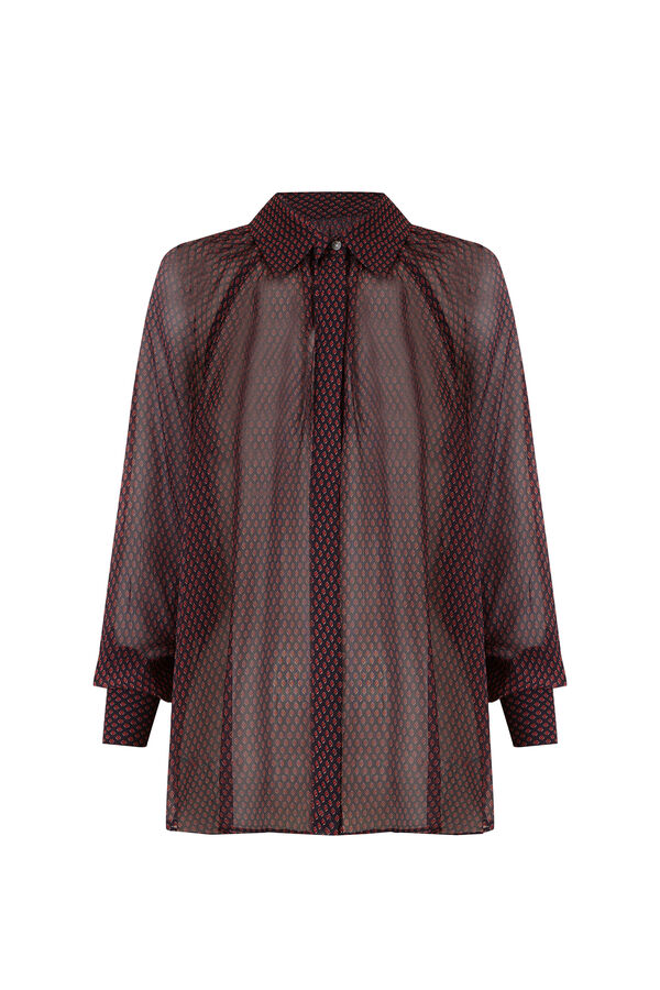 Pedro del Hierro Blusa estampada Rojo