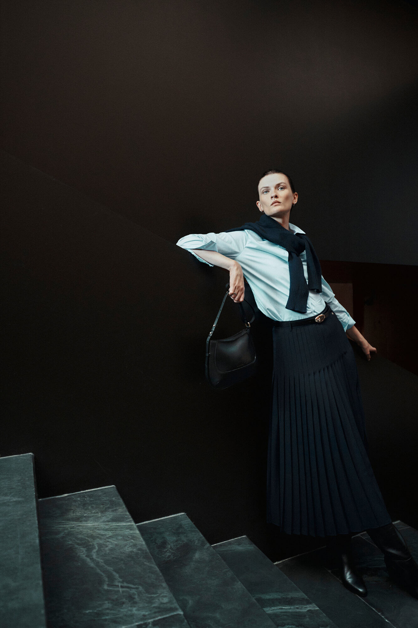 Pedro del Hierro Pleated skirt