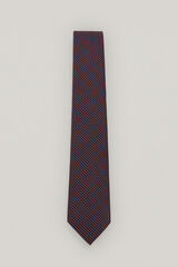 Pedro del Hierro Corbata seda lisa Azul