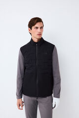 Pedro del Hierro Colete acolchoado Golf Preto