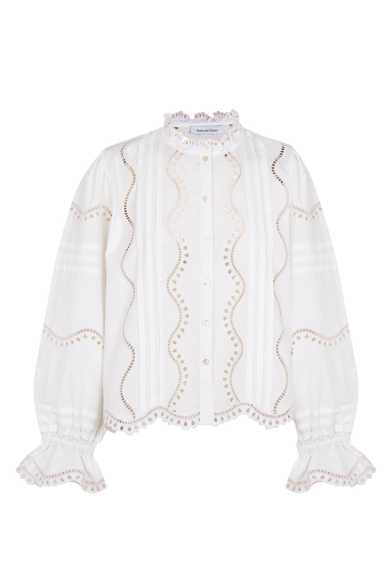 Pedro del Hierro Embroidered blouse