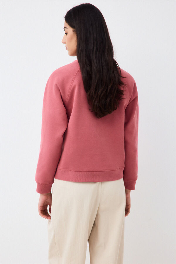 Pedro del Hierro Spanish cotton sweatshirt Pink