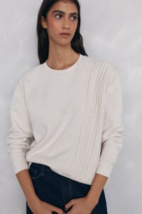 Pedro del Hierro Sweatshirt with braided detail