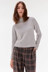 TFP by Tamara Falcó Cropped Perkins jersey Grey