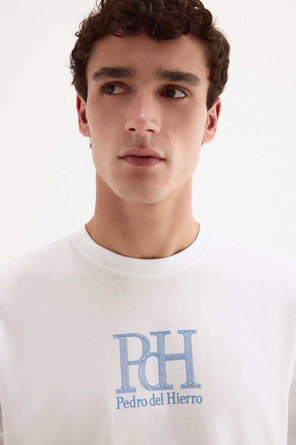 Pedro del Hierro Logo T-shirt White