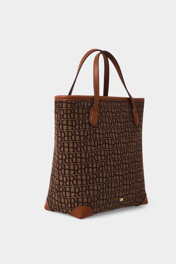 Pedro del Hierro Mala tote bag com logo Marrom