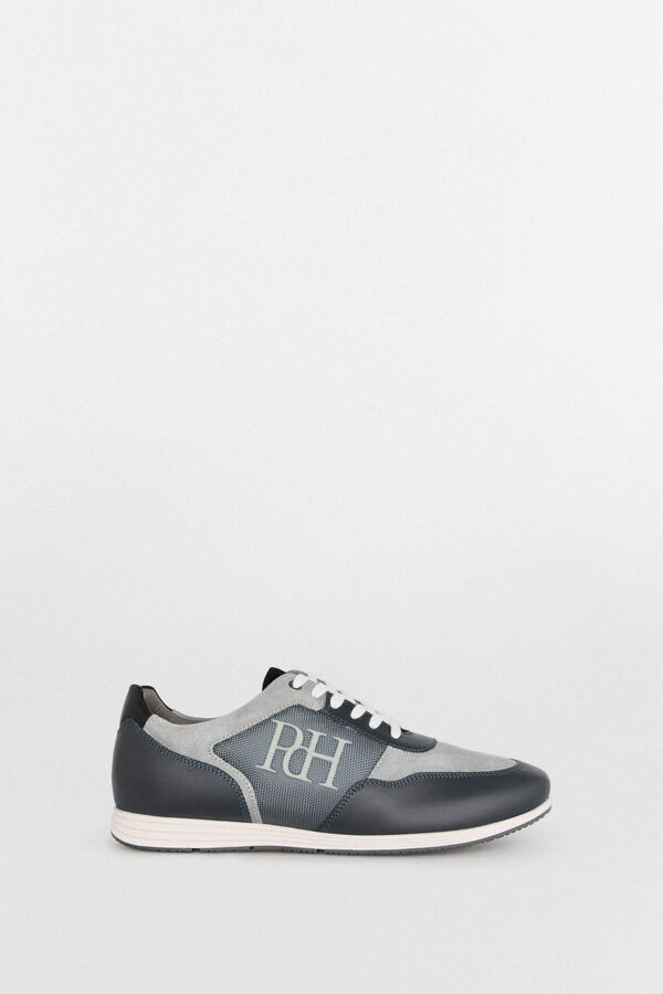 Pedro del Hierro Icon rubber sole trainer  Grey