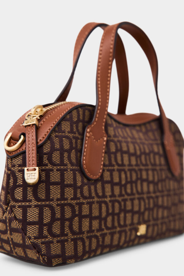 Pedro del Hierro Logo tote bag Brown