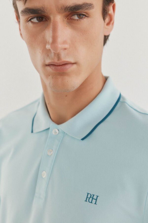 Pedro del Hierro Plain golf polo Green