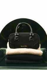 Pedro del Hierro Bolso bandolera nylon cremalleras Negro