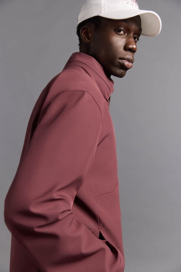 Pedro del Hierro Chaqueta lisa golf Burdeos