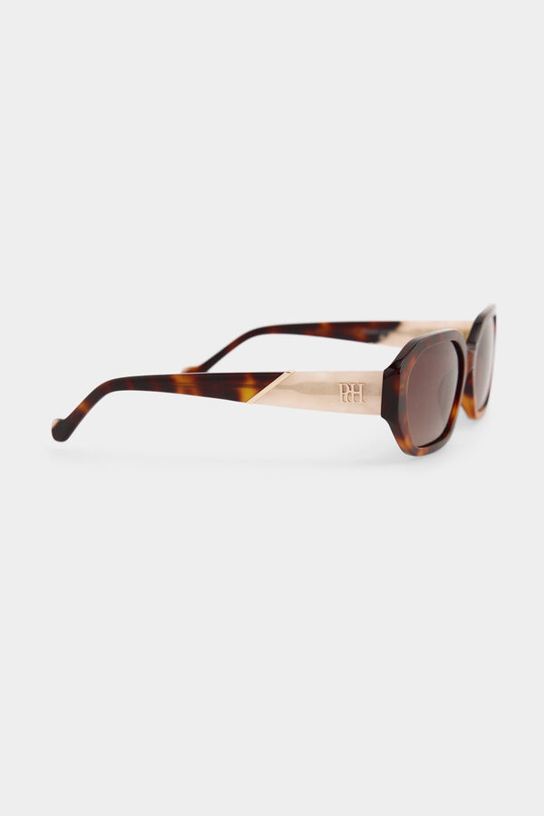 Pedro del Hierro Two-tone sunglasses Brown