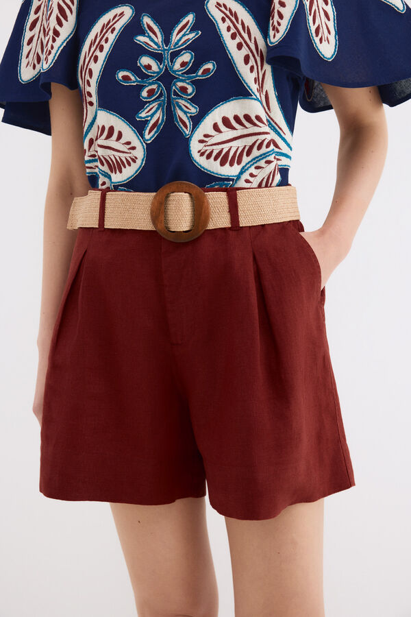 Pedro del Hierro Classic Bermuda shorts Orange