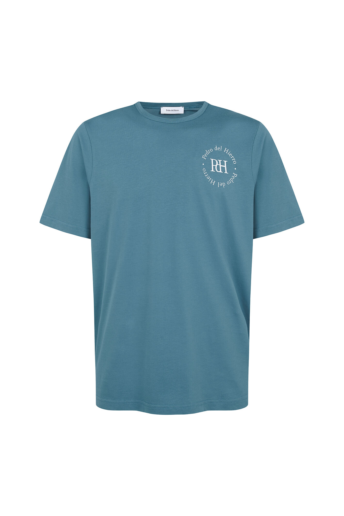Pedro del Hierro Printed logo T-shirt