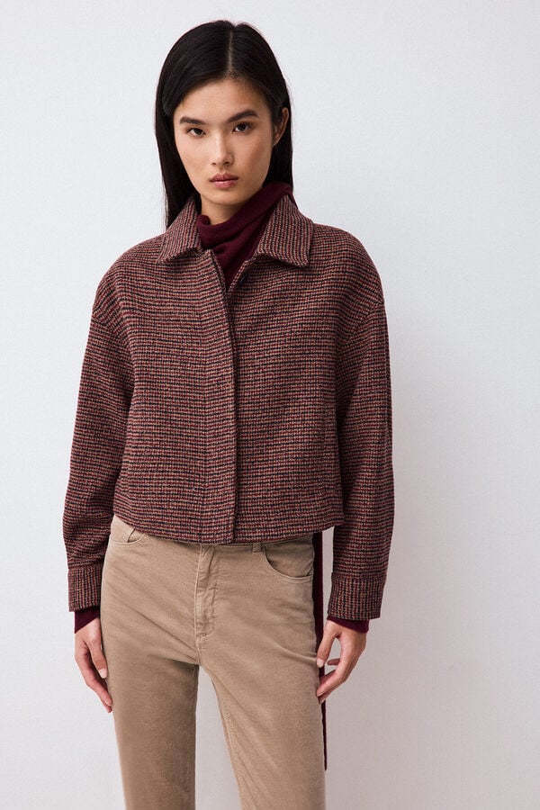 Pedro del Hierro Fantasy fabric jacket Red