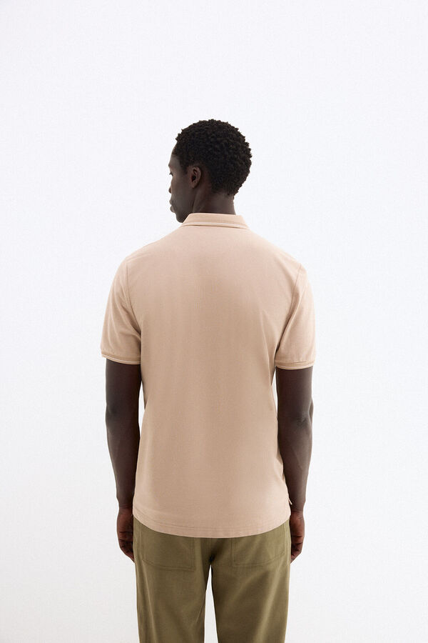 Pedro del Hierro Polo tips Beige