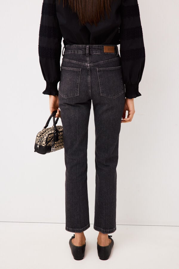 Pedro del Hierro Basic straight jeans Grey