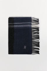Pedro del Hierro Fabric scarf Blue