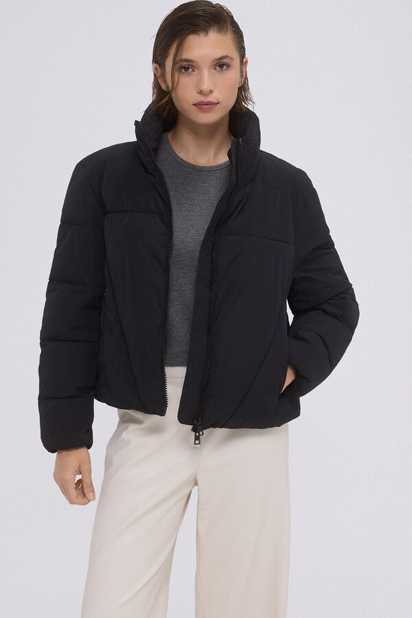 Pedro del Hierro Parka corta Negro