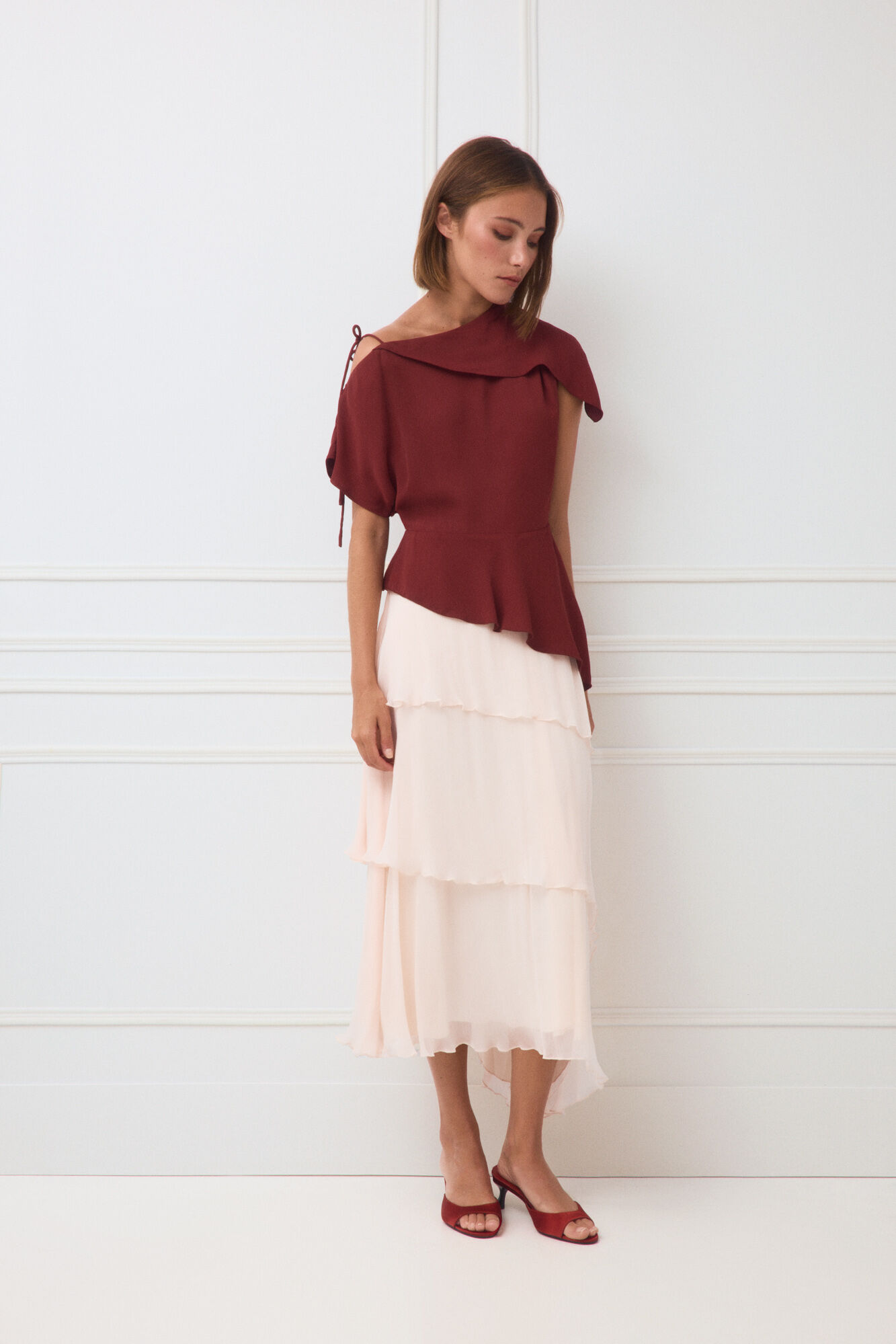 TFP by Tamara Falc&oacute; Asymmetric dress