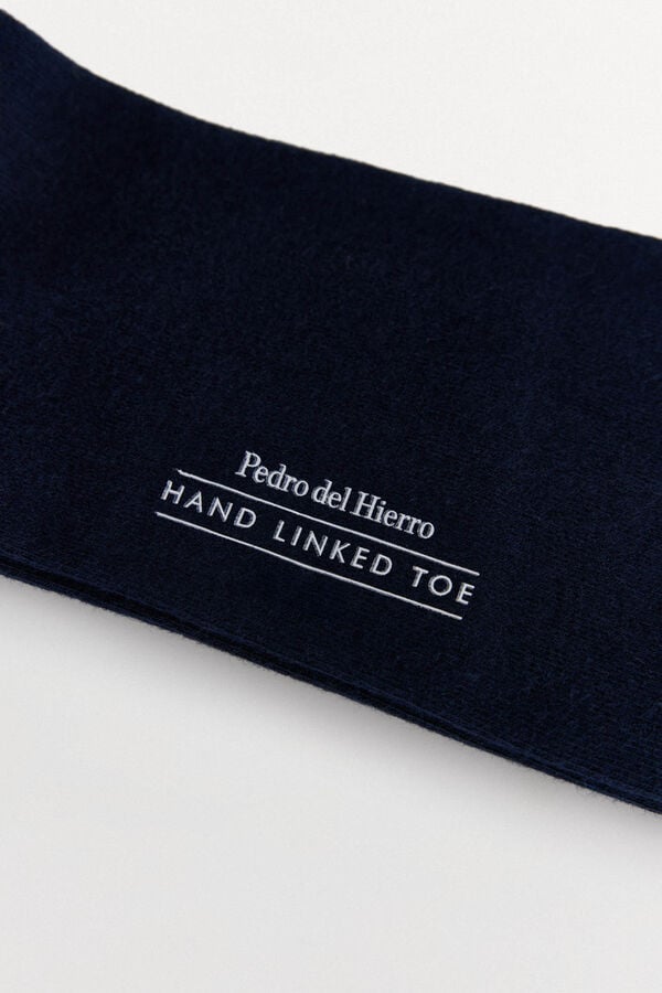 Pedro del Hierro Plain sports socks Blue