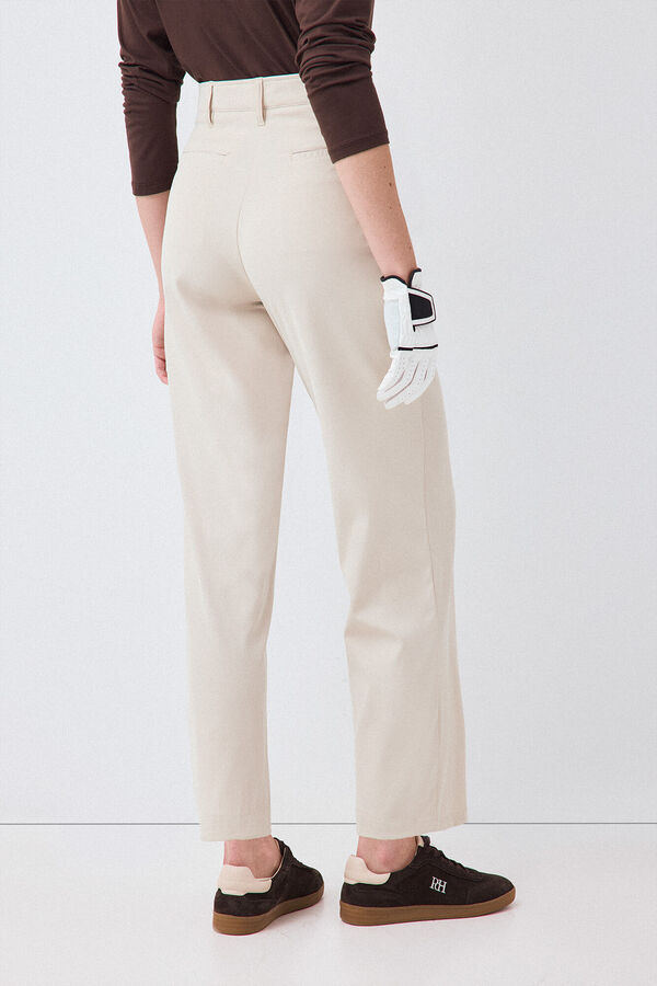 Pedro del Hierro Five-pocket trousers Ecru