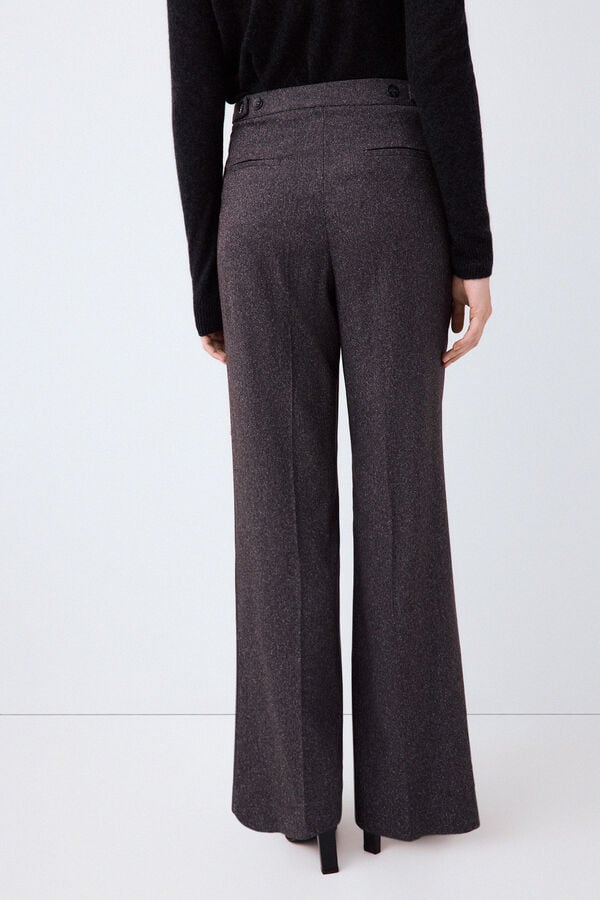 Pedro del Hierro Straight trousers Grey
