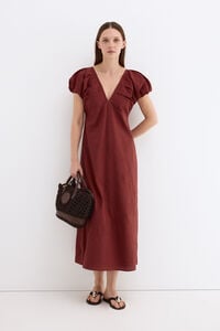 Pedro del Hierro Embroidered floral midi dress