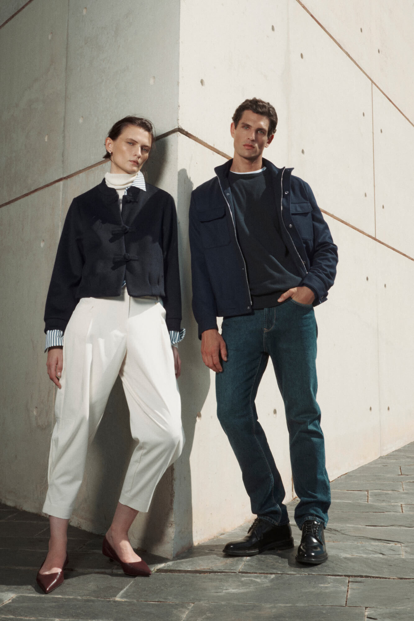 Pedro del Hierro Pleated trousers