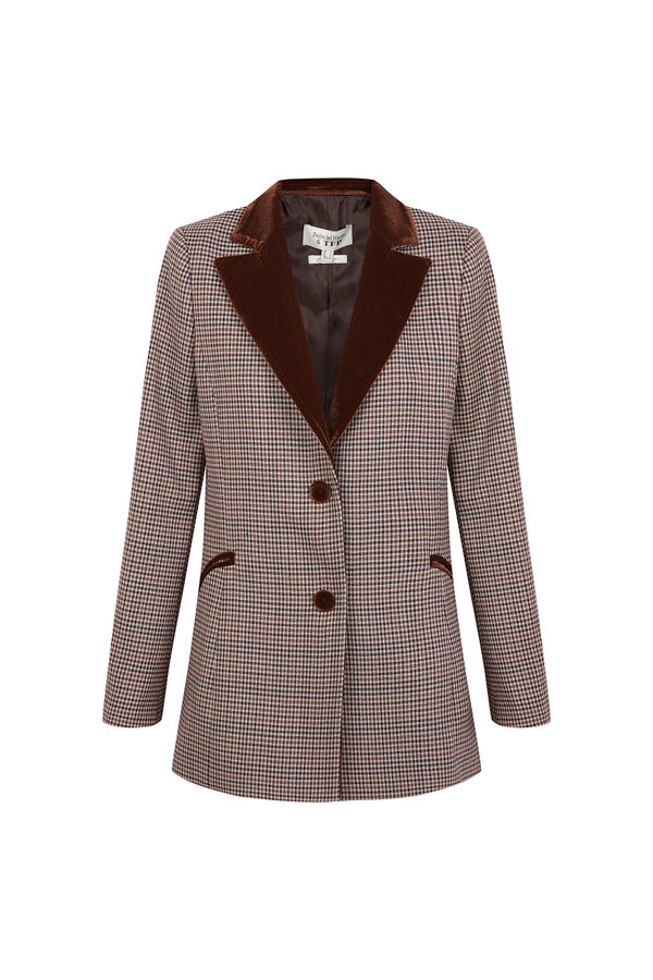 TFP by Tamara Falcó Double-breasted blazer Grey