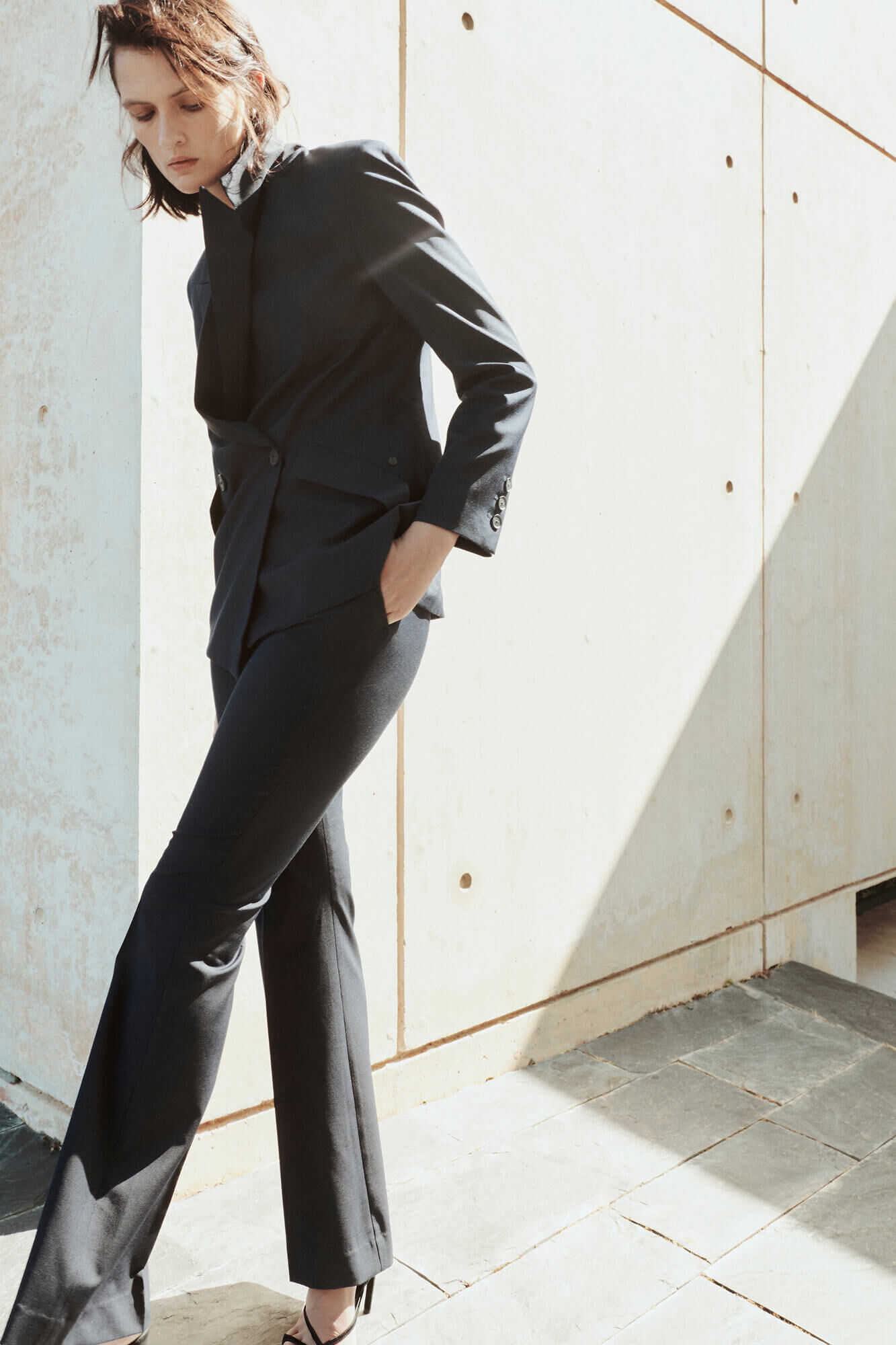 Pedro del Hierro Flare trousers