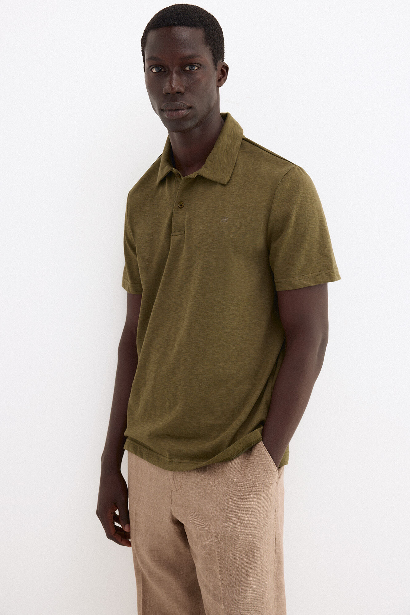 Pedro del Hierro Plain polo shirt