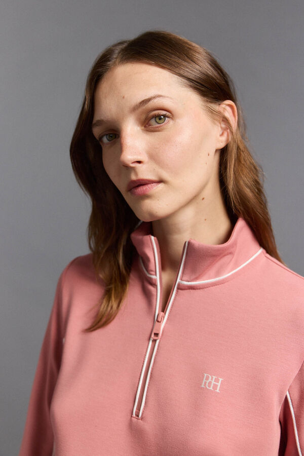 Pedro del Hierro Sudadera técnica golf Rosa
