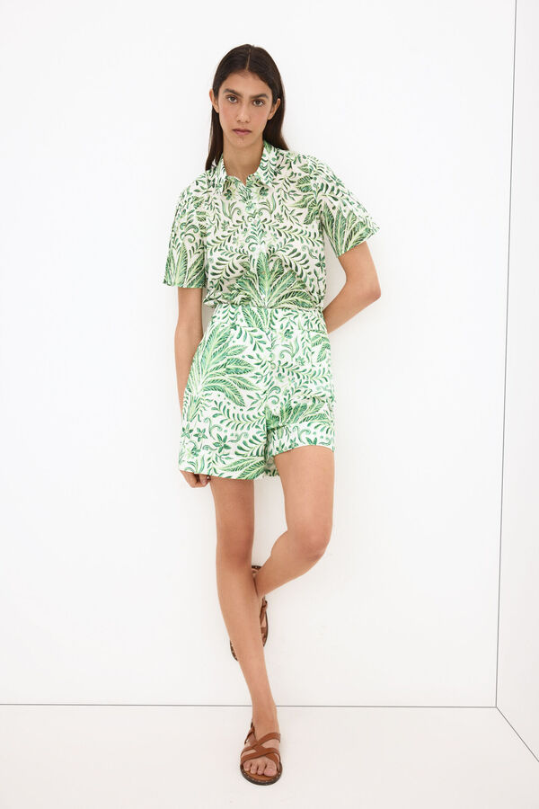 Pedro del Hierro Bermuda shorts CLASSIC Green