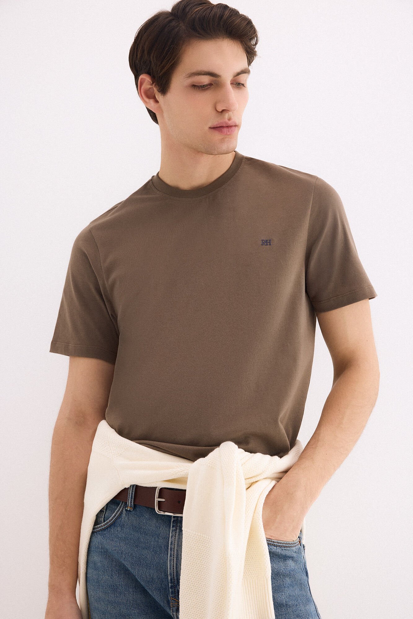 Pedro del Hierro Basic logo T-shirt