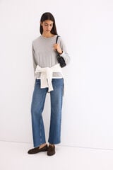 Pedro del Hierro Double T-shirt Grey