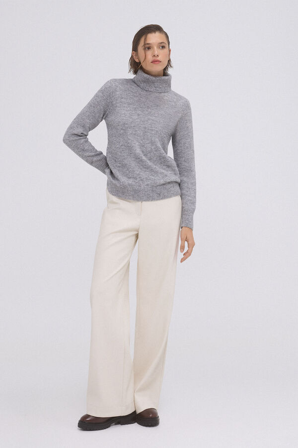 Pedro del Hierro Basic swan jersey Grey