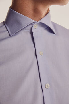 Pedro del Hierro Tailored fit non-iron dress shirt  Blue