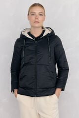 Pedro del Hierro Parka reversível capuz Preto